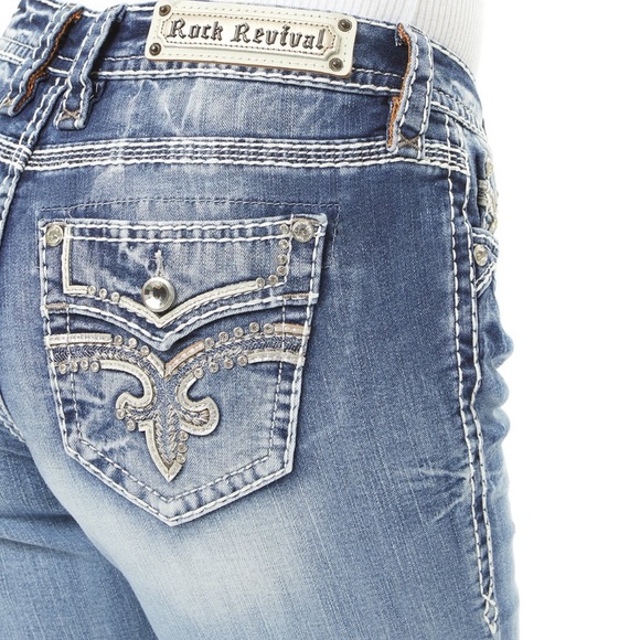 Rock Revival Pecola ankle skinny jeans - Picture 4 of 5